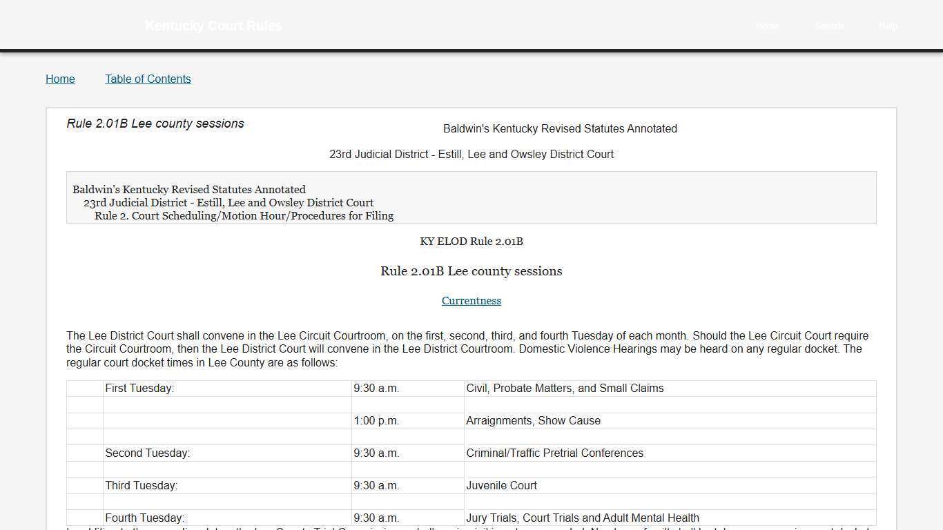View Document - Kentucky Court Rules